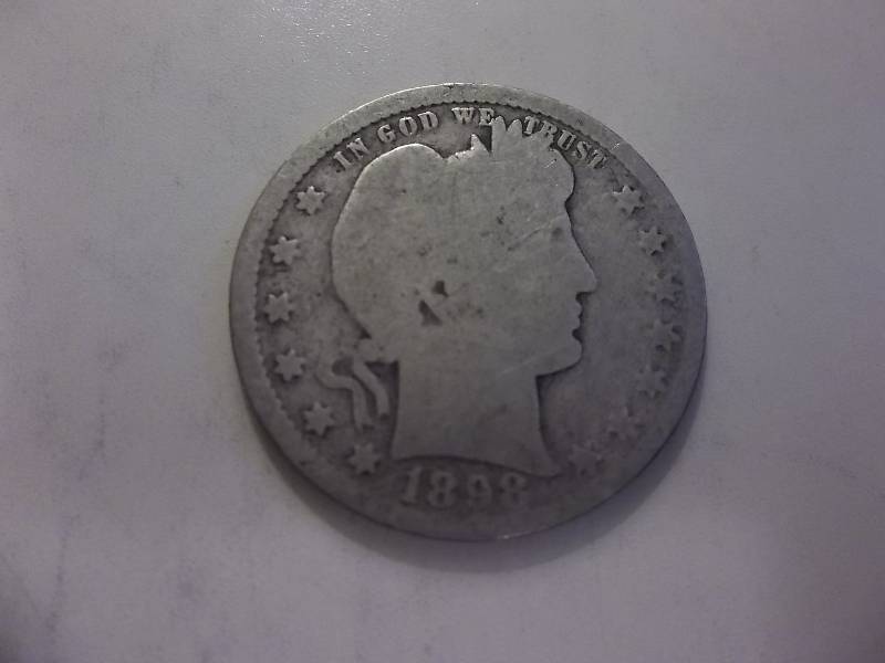 1898 Barber Quarter