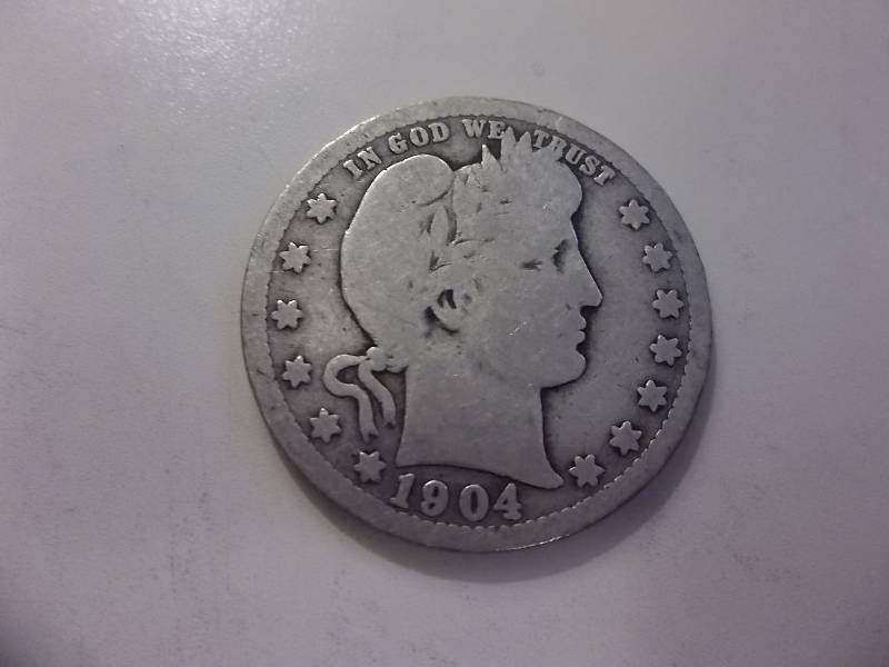 1904 Barber Quarter