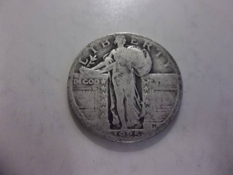 1925 Standing Liberty Quarter Strong Date