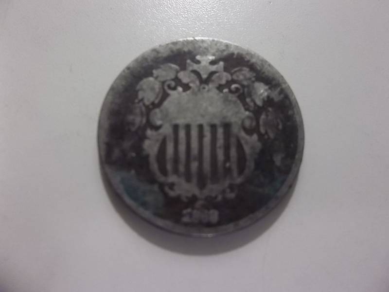 1968 Shield Nickel Rev 68