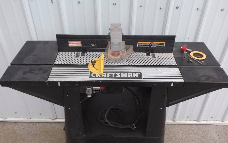 Craftsman Professional Router Center, 2hp, single speed, 1/2