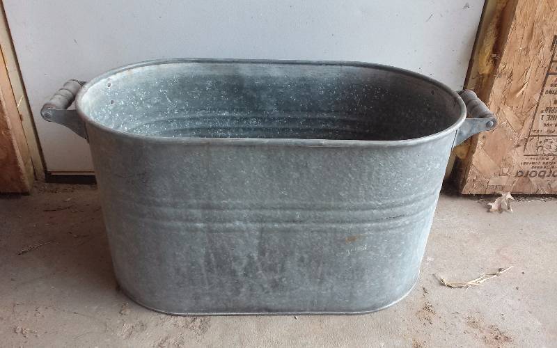 lot 76 image: Galvanized Boiler