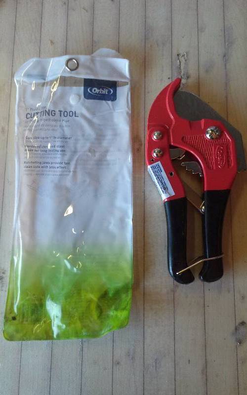 lot 126 image: Orbit 1 Plastic Pipe Cutting Tool