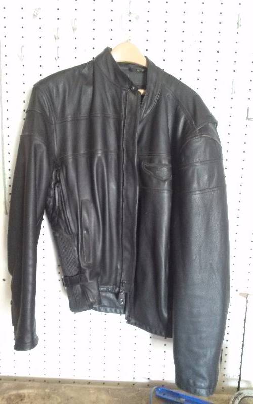 lot 171 image: HARLEY DAVIDSON Leather Coat wLiner Size XXL