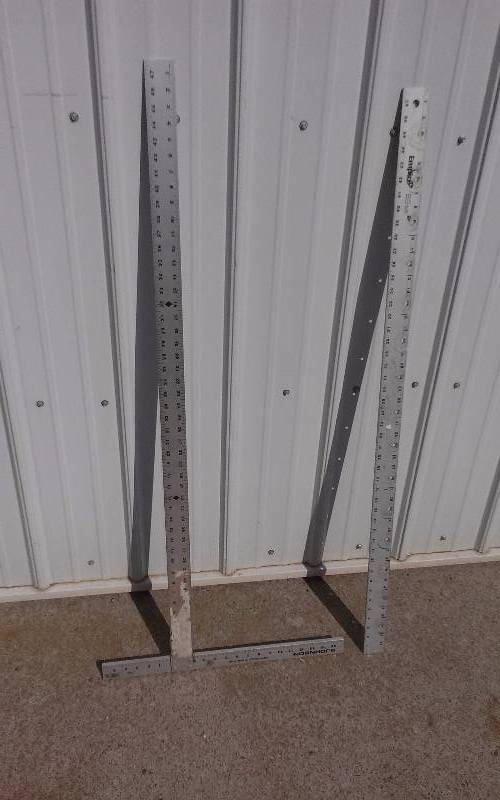 lot 192 image: Lot - T Square & 4ft Ruler