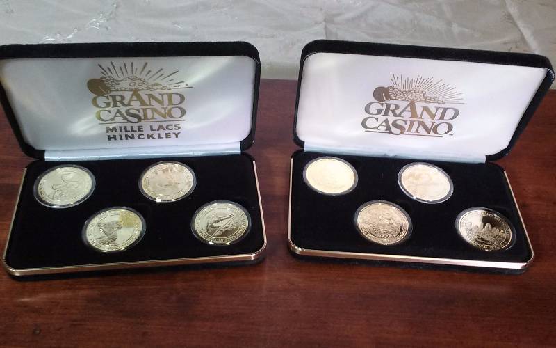 lot 213 image: Lot - Grand Casino Collectible Coins