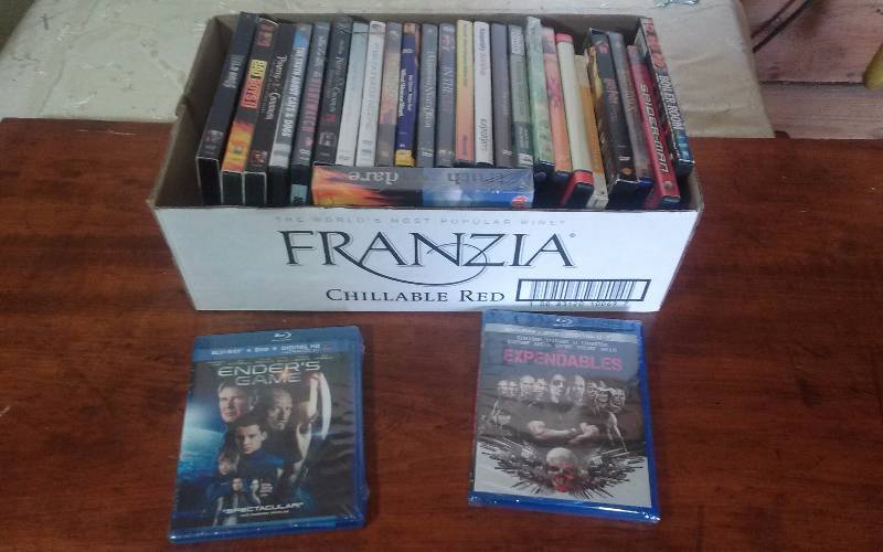 lot 255 image: Lot - DVDs, 2 Blue Ray Unopened, All DVDs are in Cases