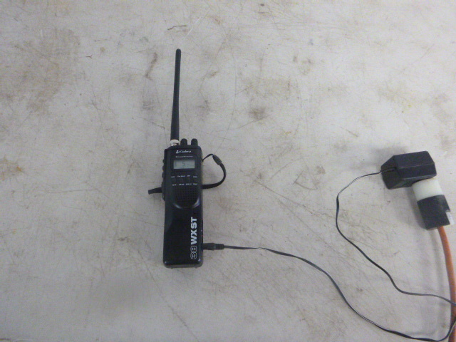 lot 25 image: Cobra Sound Tracker 38WXST 40 Channel CB Radio