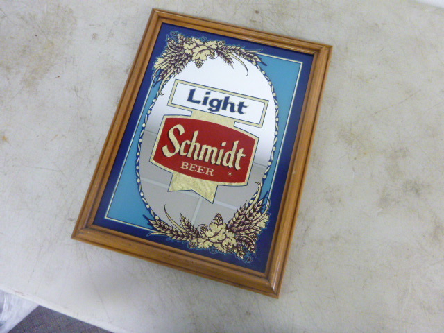 lot 31 image: Schmidt Beer Mirror