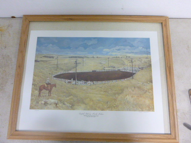 lot 33 image: Crystal Springs Ranch Rodeo Print