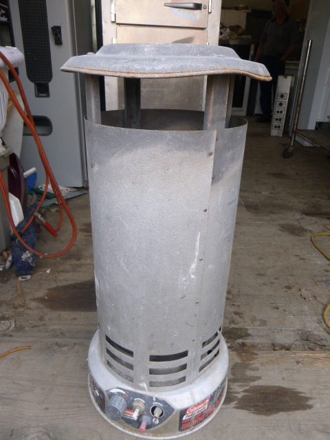 lot 120 image: Coleman PowerMate Propane Heater