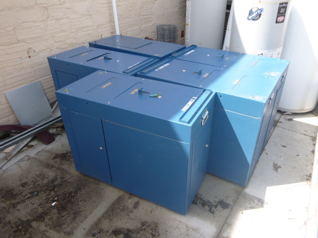 lot 123 image: 5 Ballot Boxes