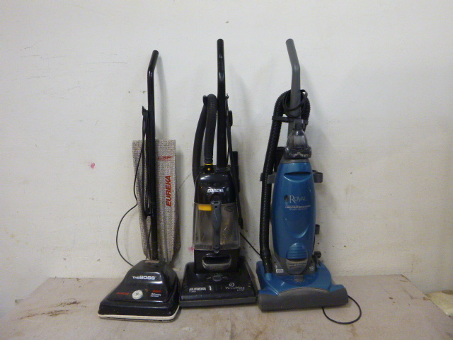 lot 139 image: 3 Upright Vacuum Cleaners