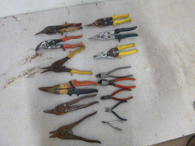 lot 194 image: Miscellaneous Shears and Side Cutters