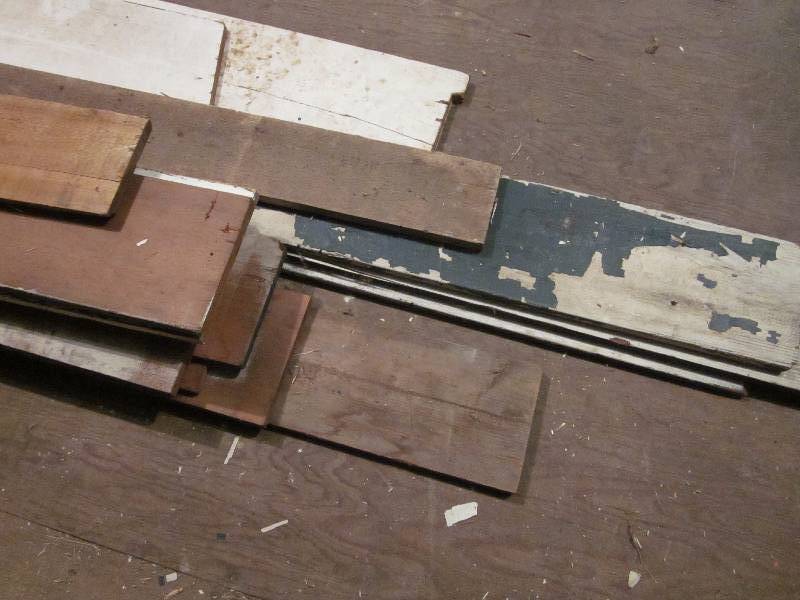 lot 112 image: Redwood Lumber Pile