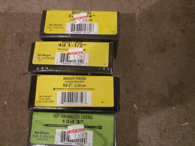lot 38 image: 10 - 1b boxes of Nails