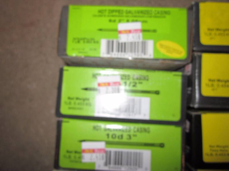 lot 40 image: 10 - 1b boxes of Nails