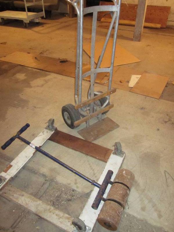 lot 49 image: 2 Wheeler, Flooring Roller, & Dolly