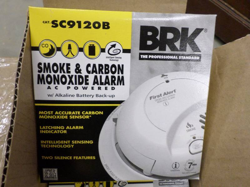 SMOKE AND CARBON MONOXIDE ALARM, QTY 24