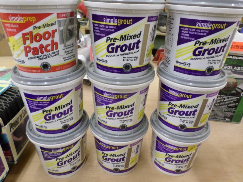 GROUT AND SEALER