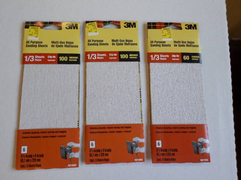 3M ALL PURPOSE SANDING SHEETS