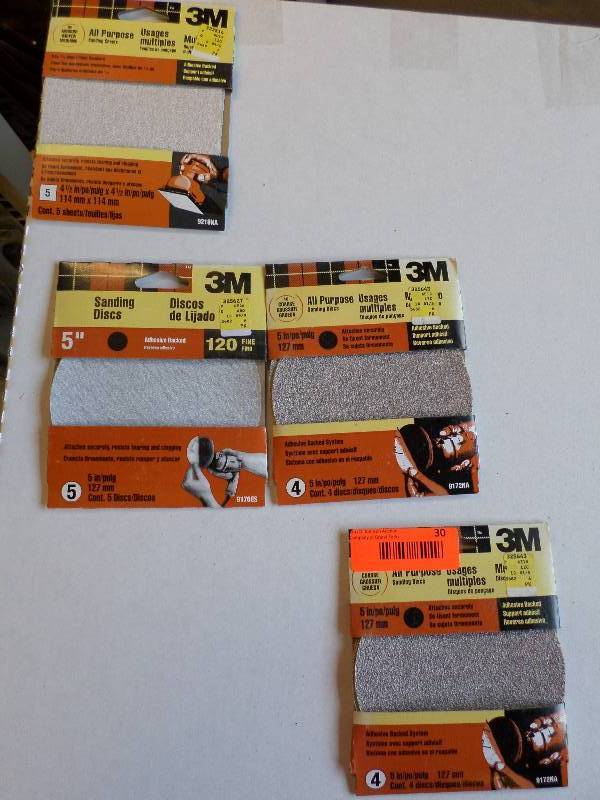 3M ALL PURPOSE SANDING DISCS