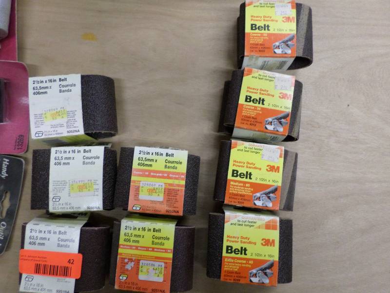 SANDING BELTS