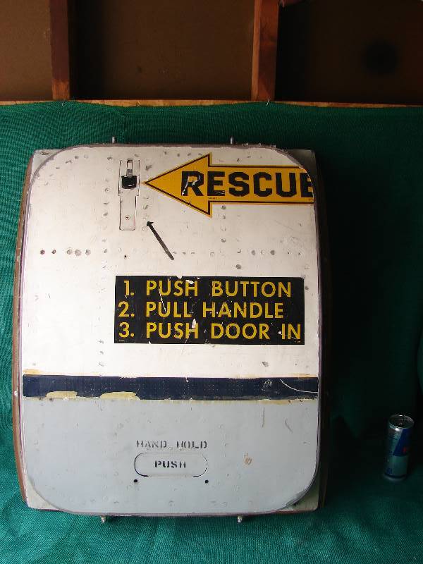 lot 129 image: Vintage Escape Door from an Airplane
