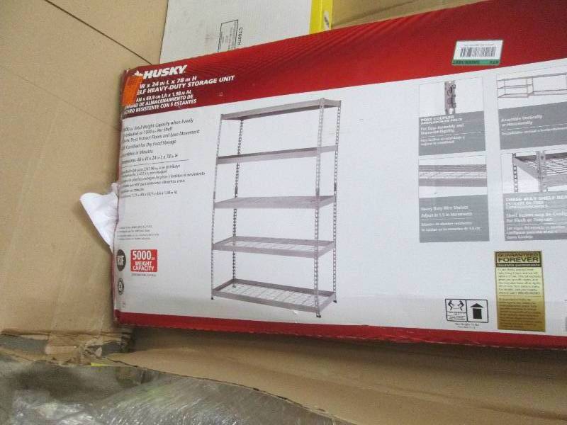 Husky 48 in. W x 24 in. D x 78 in. ...