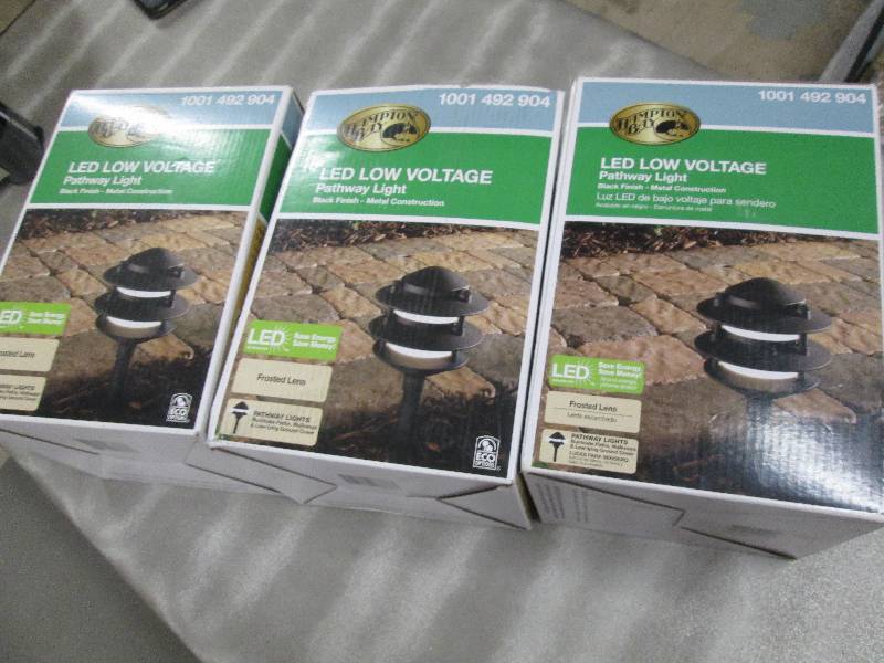 Lot of 3 Hampton Bay Low Voltage LE...