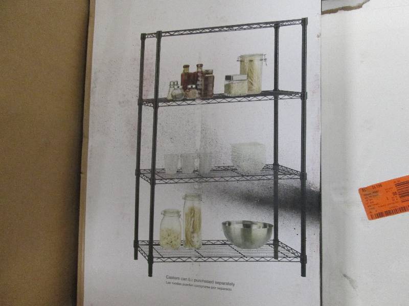 HDX 4-Shelf Storage Unit 36x14x54 i...
