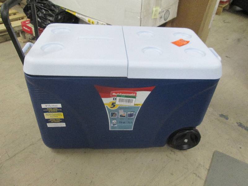 Rubbermaid 75 qt Split Lid Cooler o...