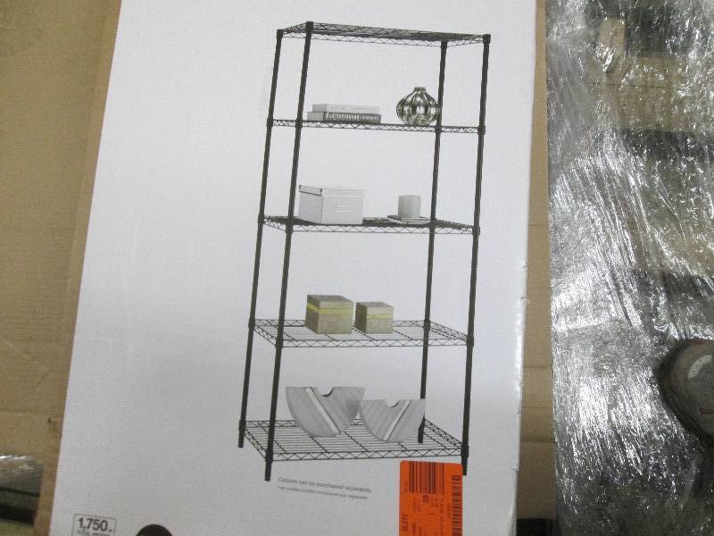 HDX 5-Shelf Storage Unit 36x16x72 i...