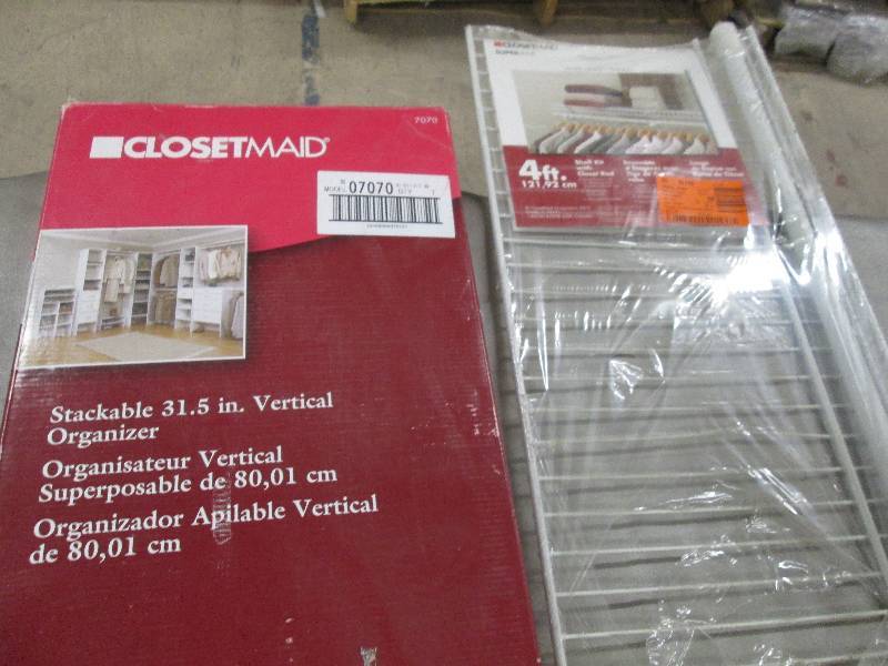 Closet Maid 12 in. White Stackable ...