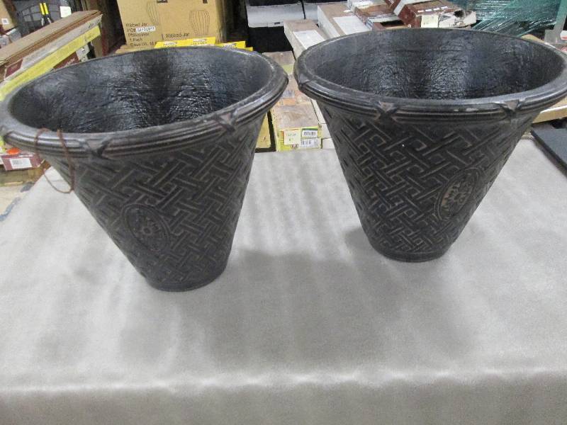 Lot of 2-14.25 Diameter Lattice Pla...