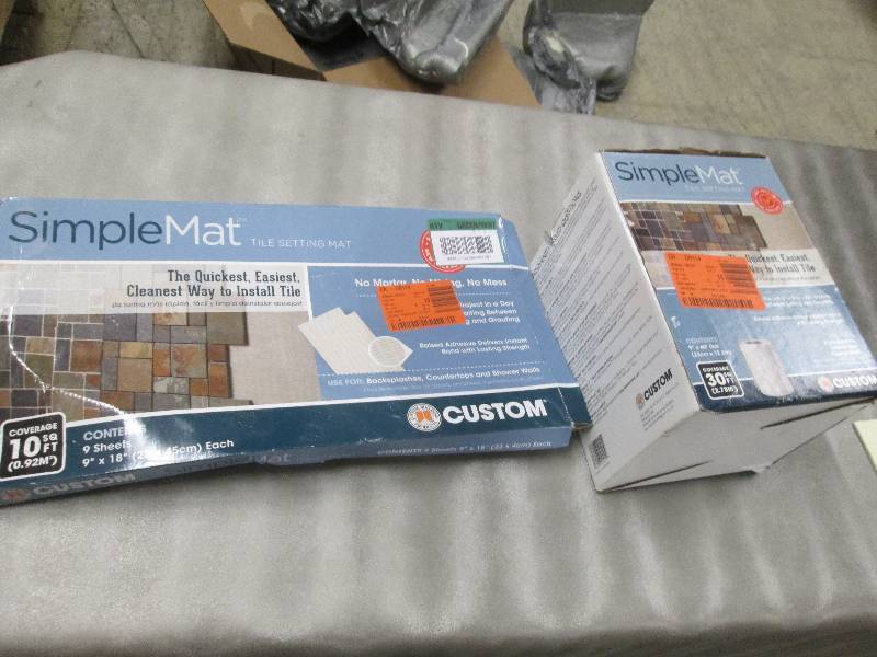 Lot of 2Custom Building Products S...