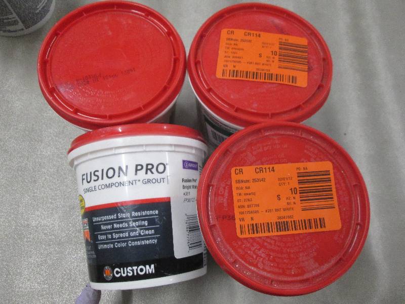 Lot of 4 Custom Building Products F...
