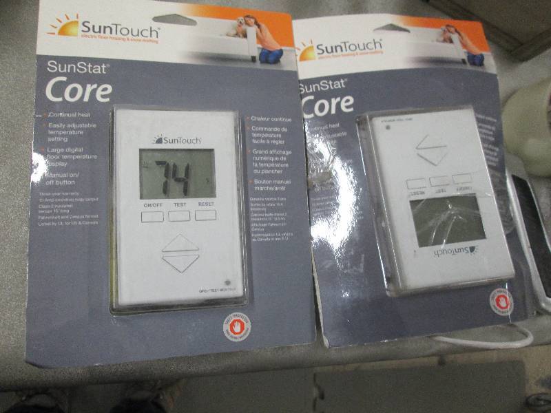 Lot of 2 SunTouch Floor Warming Sun...
