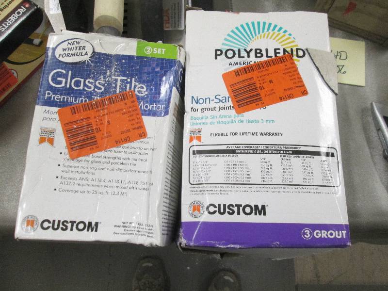 Glass Tile Mortar & Polyblend Non-S...