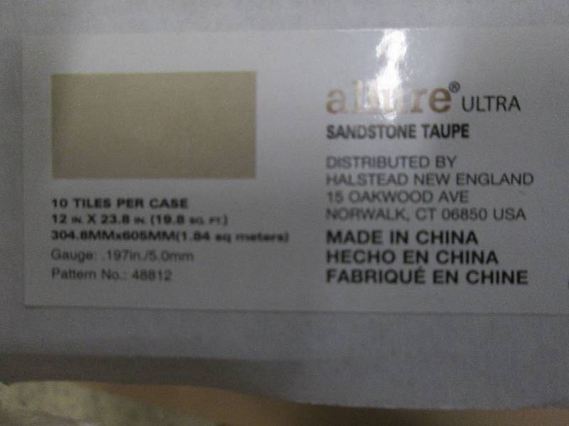 Lot of 3 cases TrafficMaster Allure...