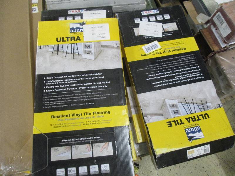Lot of 5 Cases of Allure Ultra Tile...