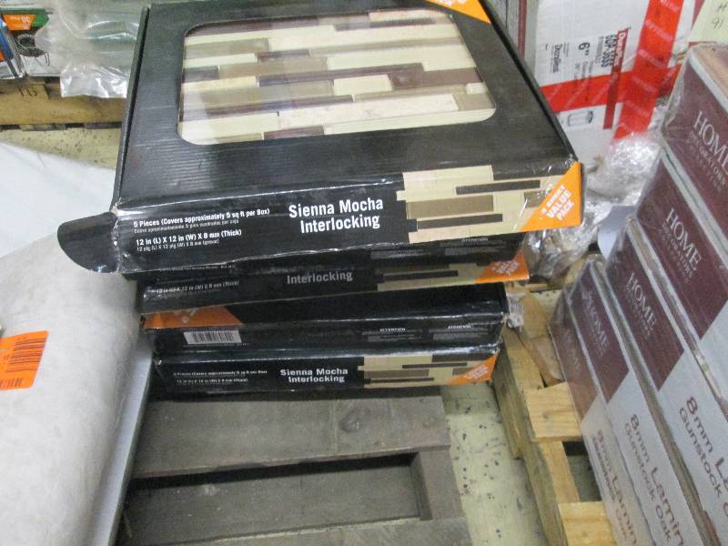 Lot of 6 Boxes Sienna Mocha Interlo...