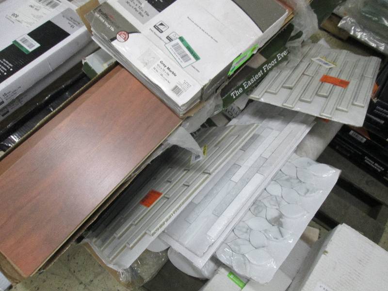 12 Pallet of Assorted Tile & Lamin...