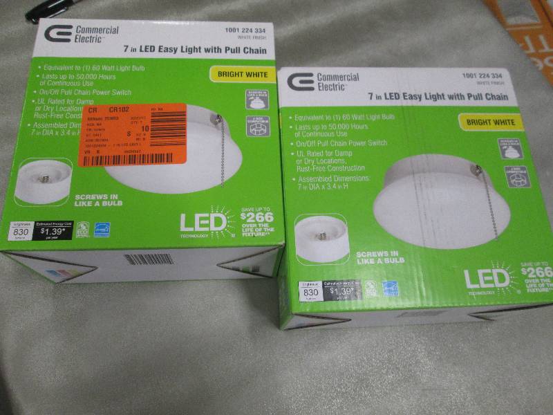 Lot of 2 Commercial Electric 7 inch...