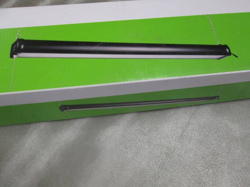 Commercial Electric 3 ft LED Black ...
