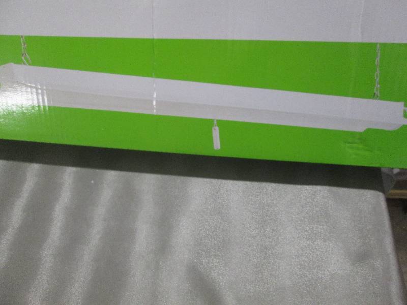 Commercial Electric 4 ft LED White ...