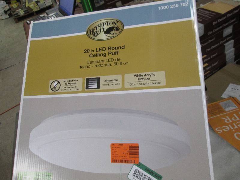 Hampton Bay 20 in 1 Light Bright Wh...