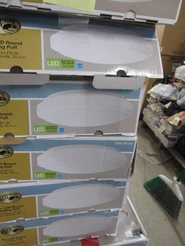 Lot of 6Hampton Bay 12 in  White L...