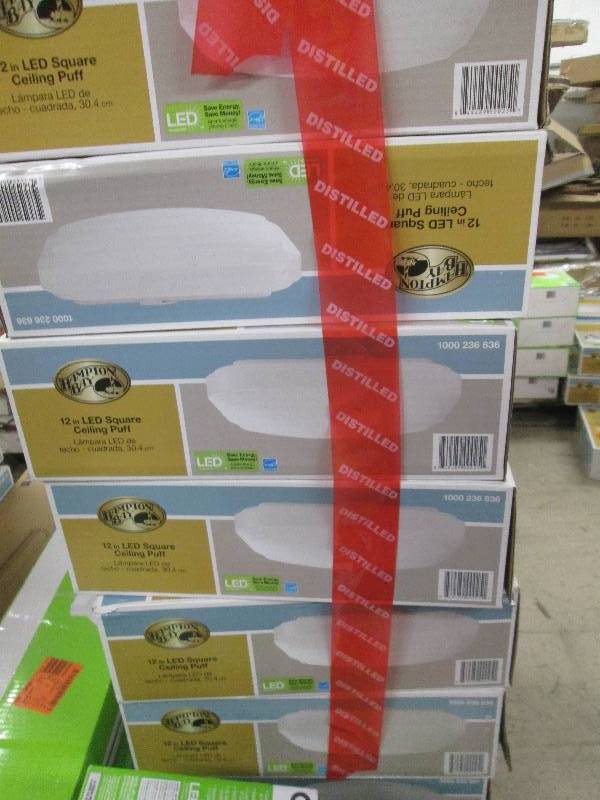 Lot of 6Hampton Bay 12 in  White L...