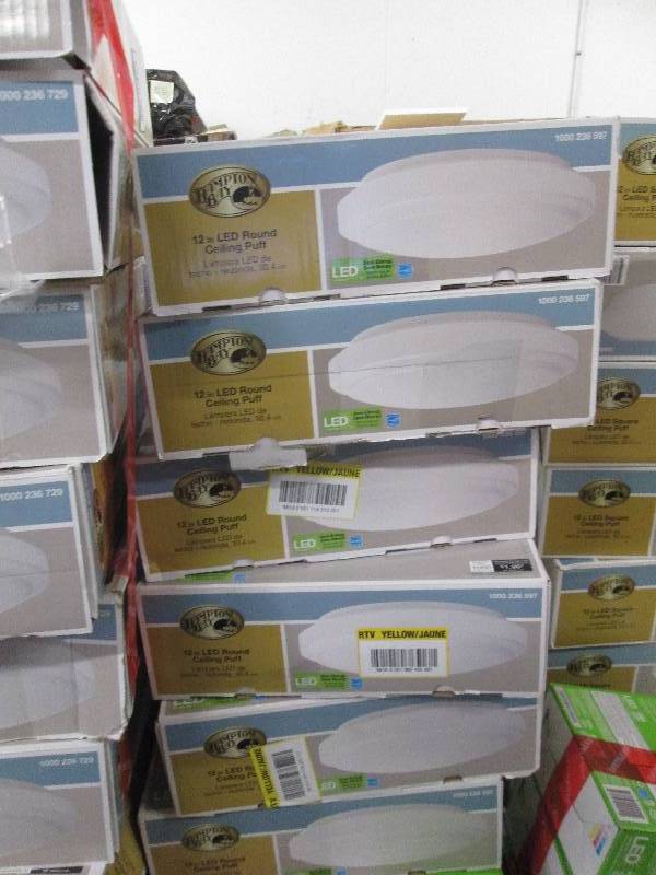 Lot of 6Hampton Bay 12 in  White L...